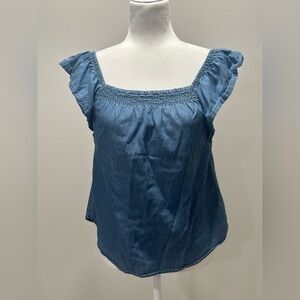 Express Women’s Blue Blouse Size Xs